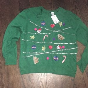 NWT H&M Ugly Christmas Sweater